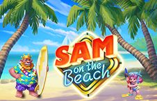 Sam on the beach UK Slots