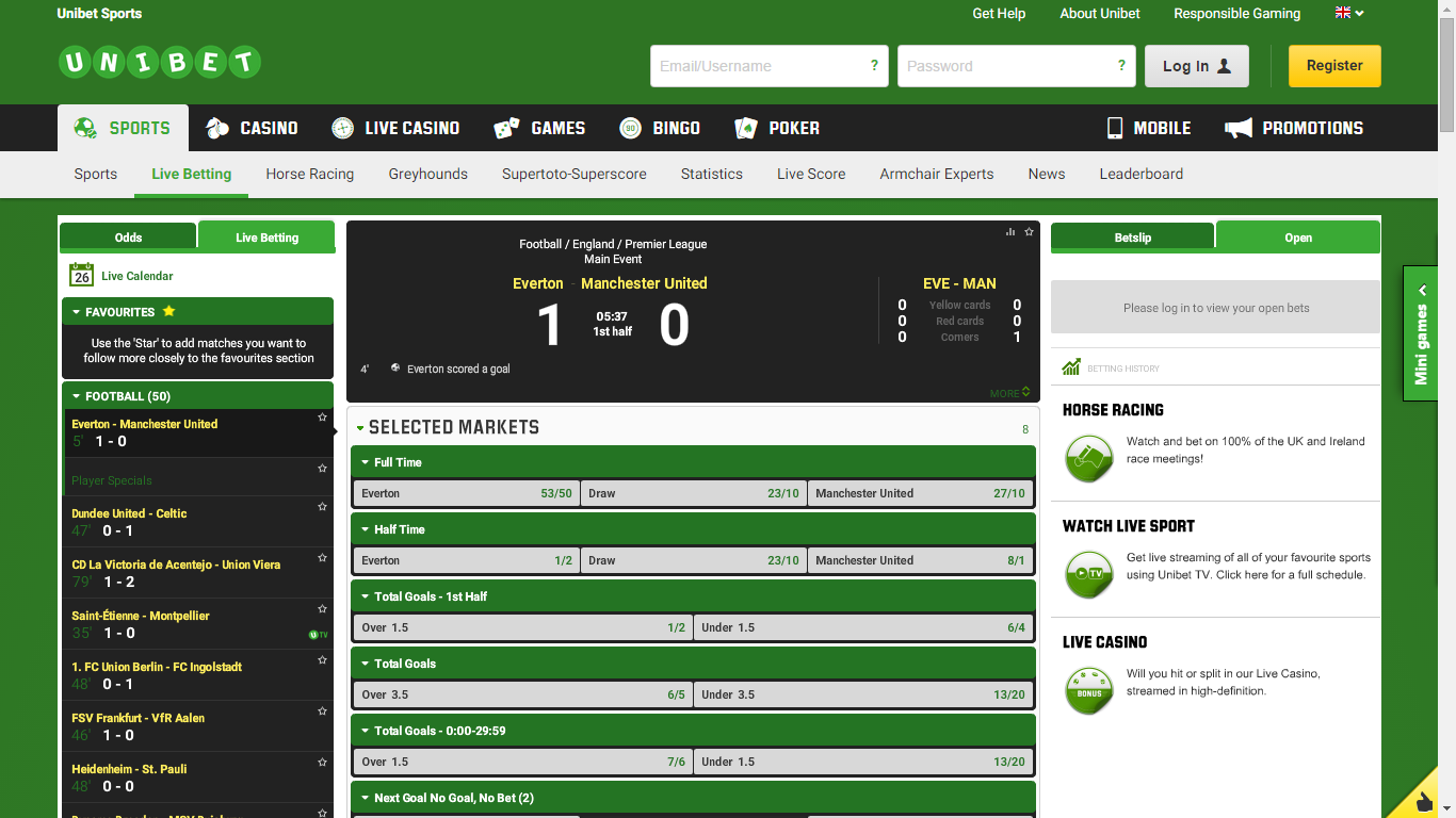 UNIBET SPORTS BETTING REVIEW